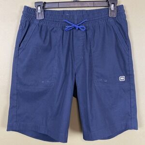 HELLY HANSEN Men Casual Swim Short Swimwear S Navy HH Elastic Waist Drawstring